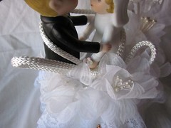 new Hortense B. Hewitt Western Bride Groom Cake Topper Country Flair Collection