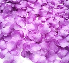 2200 Light Purple Silk Rose Petals – Perfect for Weddings & Celebrations