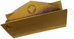 Shagun Envelopes Money Cash Gift 3 Fold Gold Design Envelope One Size,