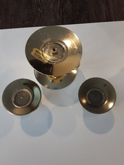 Three piece Unity candle stands