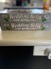 2 Wedding Bells boxes of Silver bells set of 24, Never Used, 48 Bells Total