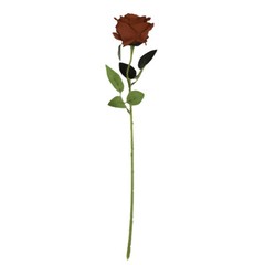 Long Stem Rose Flowers Fake Wedding Centerpieces Bridal Bouquets Arrangement RED
