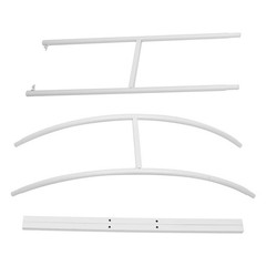 Metal Heart Shaped Wedding Arch Backdrop Stand White for Wedding Ceremony Decor