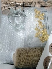 Mimorou 22 Set Honeymoon Sand Keepsake Jars 2.7 oz Heart Glass Jars