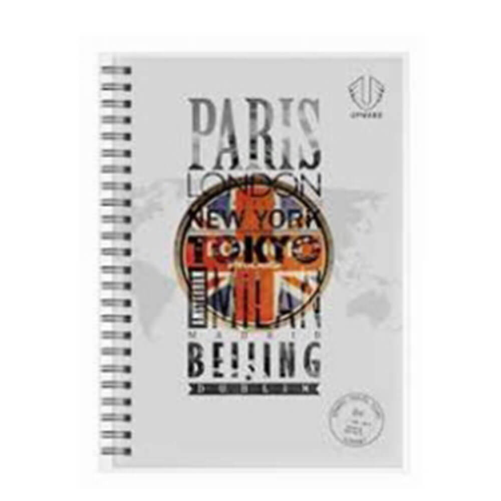 Upward Versatile Handy Undated Travel Diary Multicoloured 210 X 155 X 15mm
