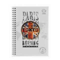 Upward Versatile Handy Undated Travel Diary Multicoloured 210 X 155 X 15mm