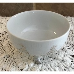 Weddingstar Cake Topper Lefton China Bowl Einsley Gold Tone Knife and Server Set