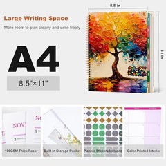 Planner 2026-2027, 18 Month Weekly and Monthly Planner Calendar Warm Moments