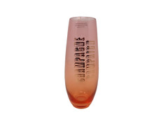Slant Collections Champagne Campaign Glass Stemless Flute 10oz for Wedding/Party