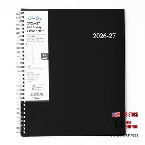 2026-2027 Weekly and Monthly Academic Year 8.5″ x 11″ Enterprise- 2026/2027