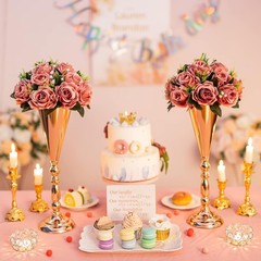 Flower Centerpieces Wedding Tables Wedding Table Decorations Dusty Rose Flower