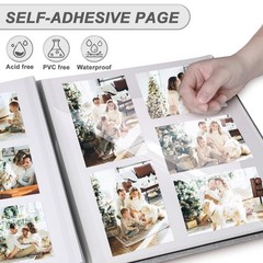 Photo Album Refill Pages for Self Adhesive Scrapbook 11×10.6 20 Pages