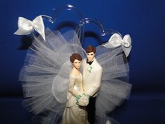 New Wilton «Sweetness» Wedding Cake Top, white coat, black pants # 101-152