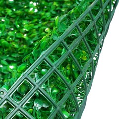 12pcs 24×16″ Artificial Boxwood Mat Wall Hedge Decor Privacy Fence Panel Grass