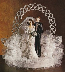 New Wilton Designer Series «NEW BEGINNING» Wedding Cake Top # 110-858