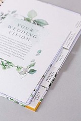 Wedding Planner & Organizer – Floral Gold Edition – Diary Engagement Gift Book
