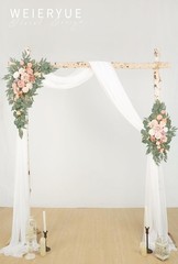 Kit De Flores Artificiales Para Arco De Bodas
