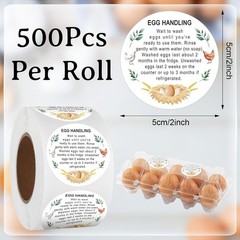 1000Pcs Fresh Farm Egg Packaging Set Include 500Pcs Market Egg Handling Stick…
