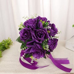 Bouquet Artificial Rose Bridal Bouquets Wedding Flower Bouquet Bride Bridesmaid