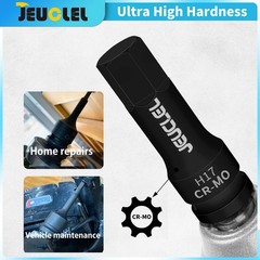 H17 17mm 1/2in Drive Impact Hex Bit Socket Extended Cr-Mo Allen Screwdriver Adap
