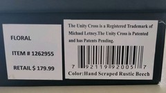 The Unity Cross Brown Rustic Wood Wedding Cross Christian Catholic Jesus God