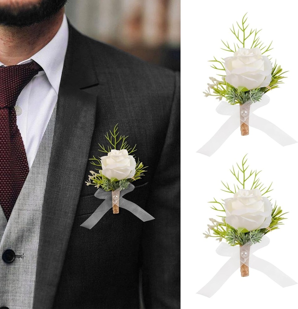 Men’s Boutonniere for Wedding