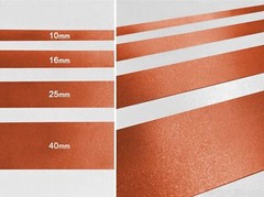 Terracotta 10mm 16mm 25mm 40mm Satin Ribbon For Scrapbooking Wrap Decorations