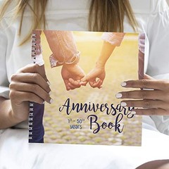 Wedding Anniversary Memory Book | A Hardcover Journal to Document