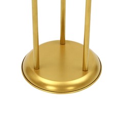 6 Pcs Gold Flower Display Stand Background Column Frame Indoor/outdoor Decor
