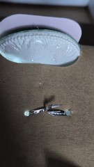 Wedding Champagne Toasting Flute Glasses with Bling Bow/Pearls Glitter Stems New