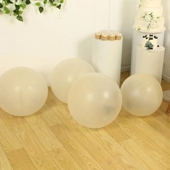 5 CLEAR 36″ Biodegradable Latex Balloons Party Wedding Event Decorations Sale