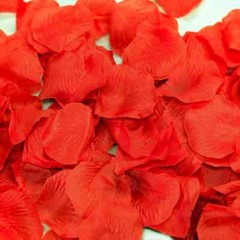 ~1400pcs Rose Petals Artificial Flower Petal Wedding Party Decoration – Red