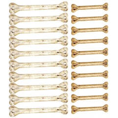20Pcs Skeleton Bones Mini for Crafts DIY Prop Trick Toys Prank Props