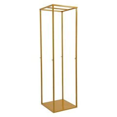 Wedding Arch Backdrop Metal Stand Square Flower Rack Frame Garden Party Decor