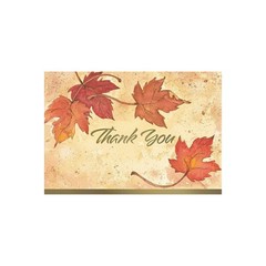 Great Papers! Fall Leaves, Folded, Thank You Note Card, 50 count, 4.875″ x 3….