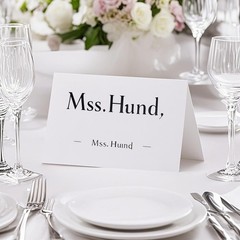 160 PCS Blank White Place Cards 2×3.5 Inch Tent Name Tags Table Setting