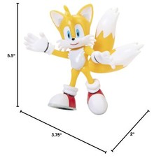 Sonic The Hedgehog 2.5-Inch Action Figure Modern Tails Collectible Toy for ag…