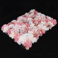6*Flower Wall Panel Party Artificial Wedding Decor Rose Bouquet Romantic Flower