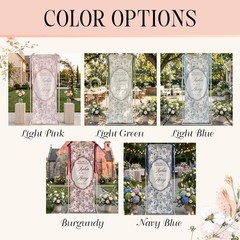 Personalized Wedding Welcom Sign, Linen Fabric Banner, Engagement Table Runner