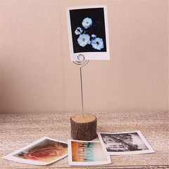 Ring Loop round Shape Craft Wire Clip Table Card Holders Note Photo Picture Mem