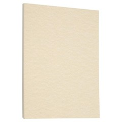 LUXPaper 8.5″ x 11″ Cardstock | Letter Size | Cream Parchment | 50 Qty,