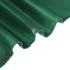 6 Hunter Green SATIN UNIVERSAL CHAIR COVER for Wedding Banquet Reception