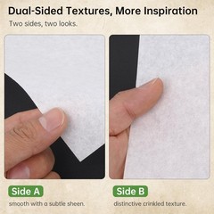 100 Sheets 5×7 inch White Tea Bag Paper 40gsm for Gelli Plate Printing & Collage
