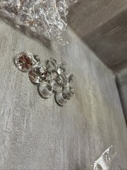 150 PCS + Fake Ice Acrylic Diamonds Vase Fillers for Wedding Decor 17 Carats A50