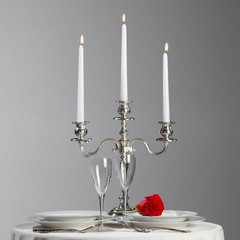 CANDLESEE 12 Pack White Taper Candles丨Taper 12 Candle,