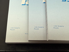 Set of 3 Roaring Spring Paper Ruled Writing Tablet, 6 x 9 Inches 100 Sheets Wide