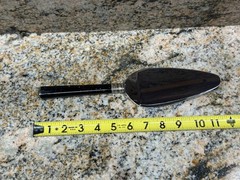 Vera Wang Wedgwood Cake Server Black Handle Stainless Wedding Pie Server
