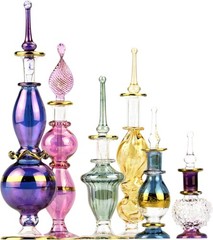 NileCart Set of 12 Egyptian Perfume Bottles Wholesale Mix Collection hand…