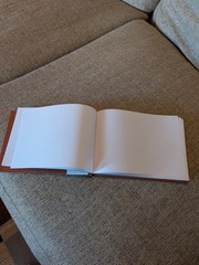 Paper Source Burnt Orange Guest Book For Weddings And Parties 220 Pages