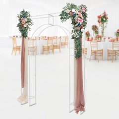 Wedding Arch Backdrop Decor Stand Metal Balloon Arch Stand Garden Arbor Frame